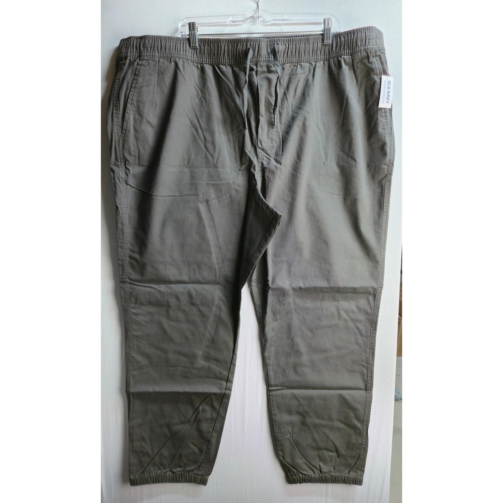 Old Navy Modern Jogger Mens XXXL Black Built-In Flex Elastic Waist Pants NWT